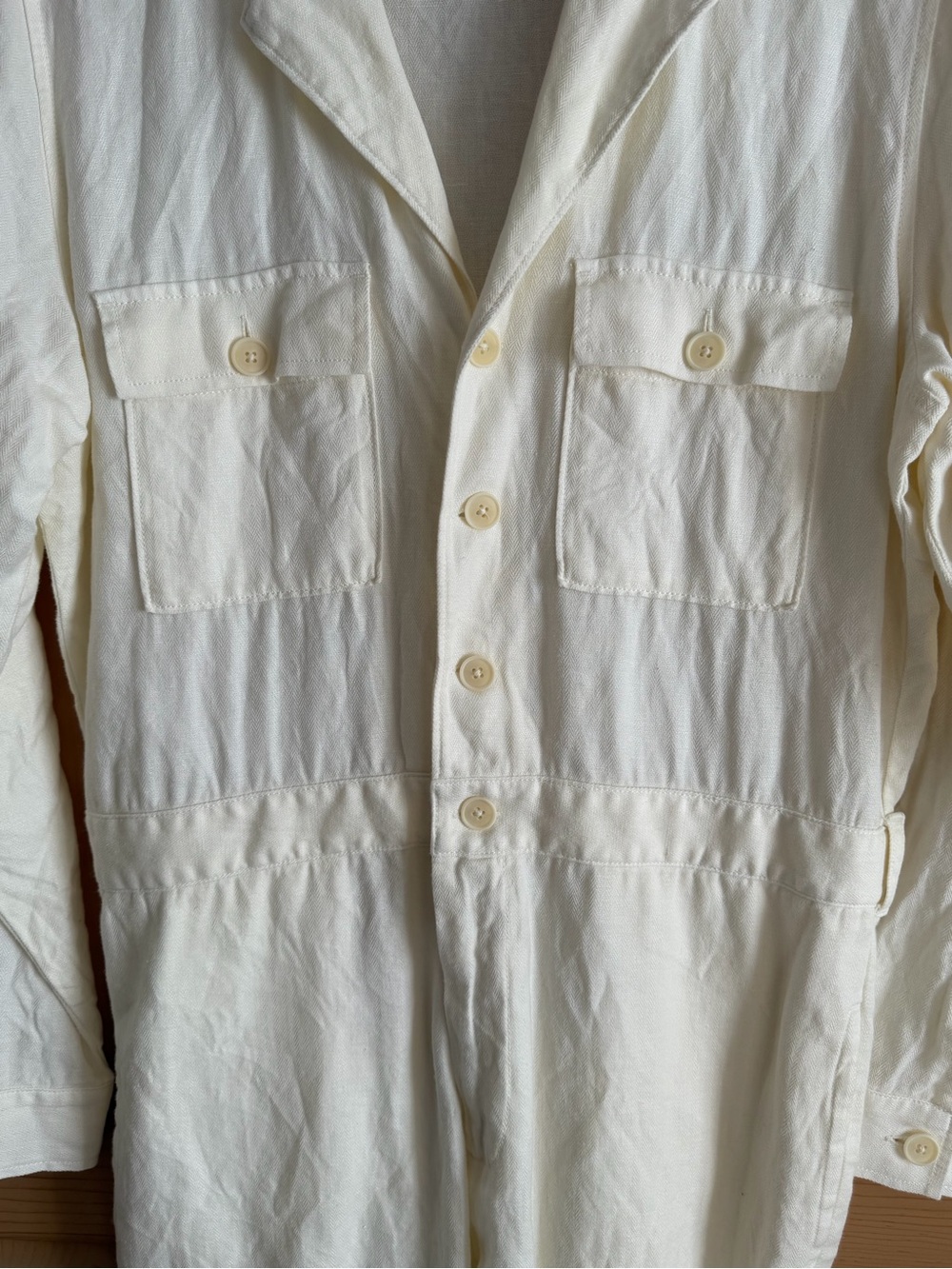 Outerknown Linen Blend Jumpsuit - Picture 3 of 6